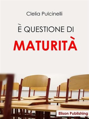 cover image of E' questione di maturità